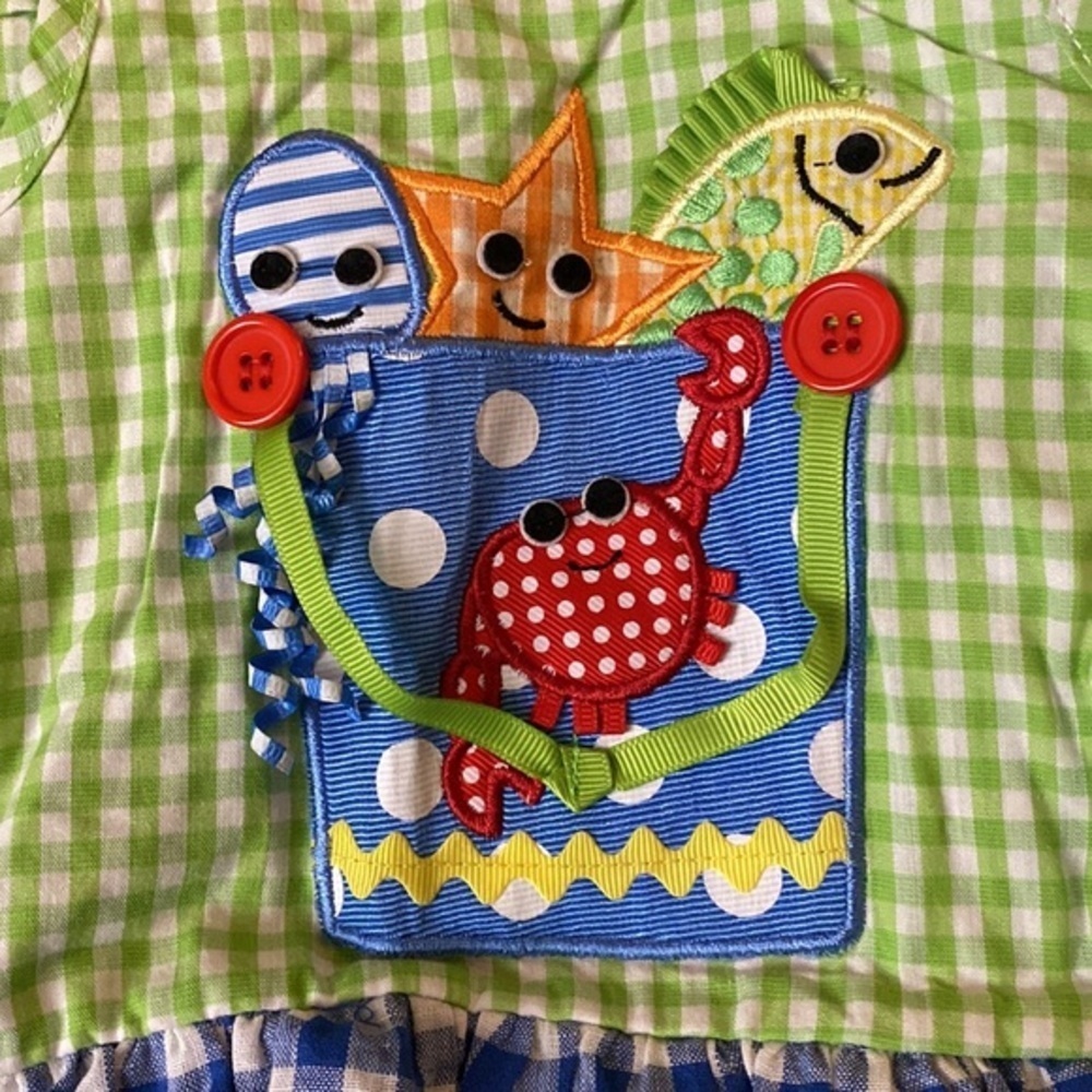 NWT Mud Pie Baby Swimsuit 9-12M - Picture 3 of 5